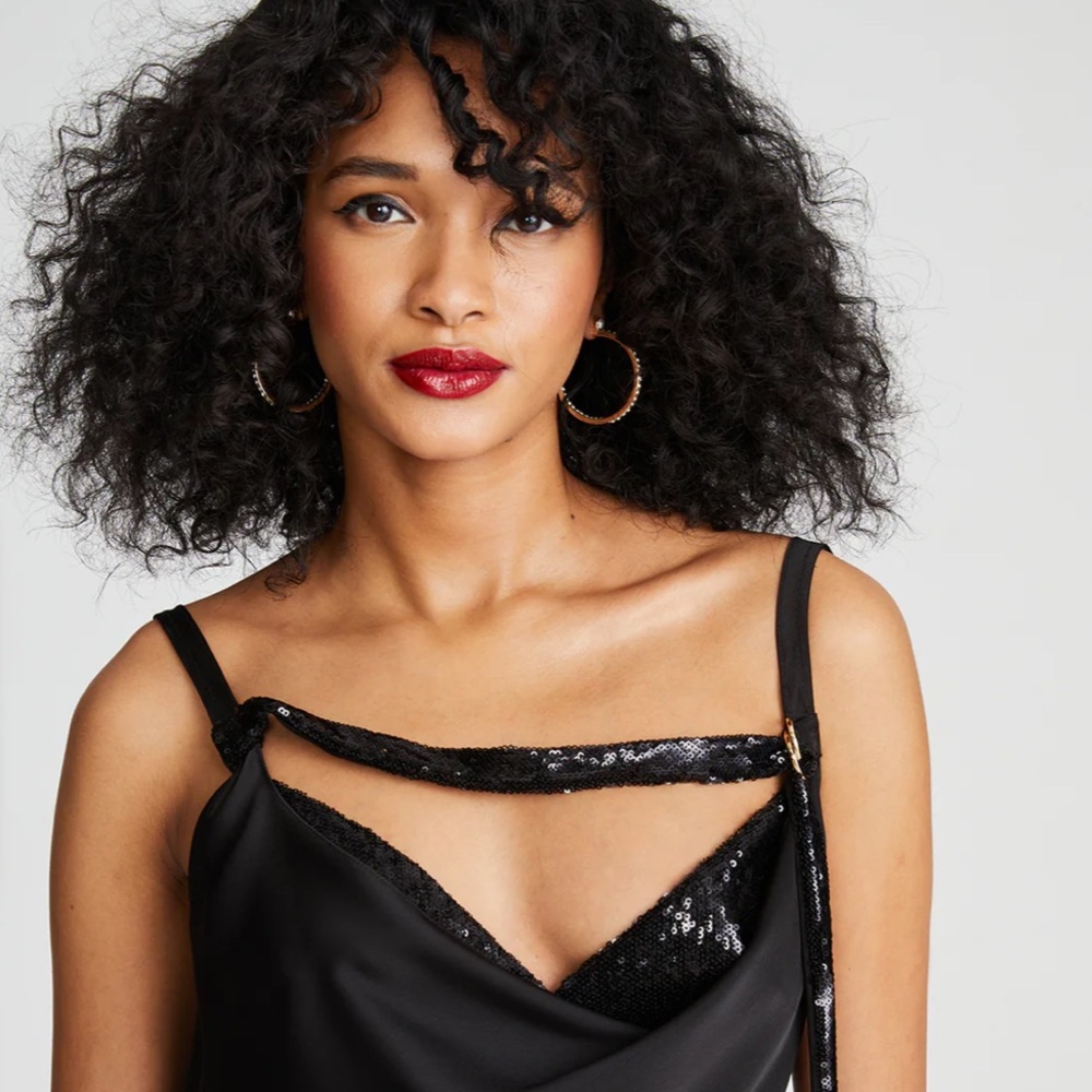 NWT Halston Nomi Gown